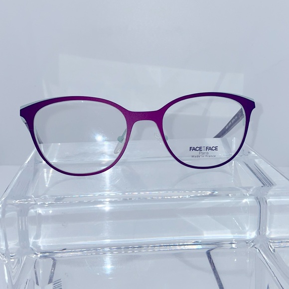 FACA A FACE VINTAGE EYEGLASS FRAME - Picture 1 of 8
